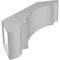 Ekena Millwork 5 1/2-in. W x 18-in. D x 18-in. H Olympic Architectural Grade PVC Knee Brace BRCP055X18X18OLY - alternate 3
